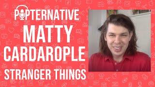 Matty Cardarople talks about his poetry book Happy Birthday Everyday, Stranger Things and much more