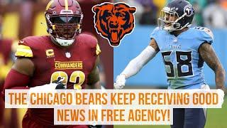 The Chicago Bears Keep Receiving GOOD NEWS In Free Agency!