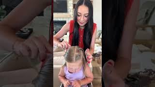everyday toddler hairstyle part 19🫶 #short #shorts #LaurenAshley
