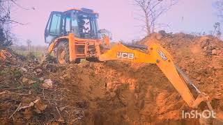 JCB 3dx Backhoe Loading Mud in Tata Truck | Swaraj 650 XT | John Deere 1613Tractor duty and Tipper