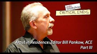 Editor Bill Pankow, ACE, discusses furnishing your editing suite and being on set