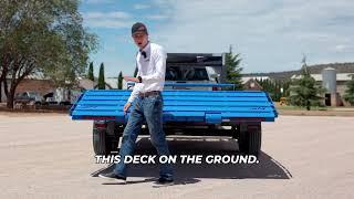 This Deck turns your Roll Off Trailer into a Flatdeck! | Review