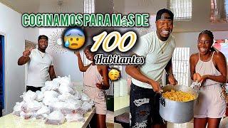 COCINAMOS para MÁS de 100 HABITANTES 