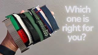 Reviewing EVERY Apple Watch band | Which one is right for you?