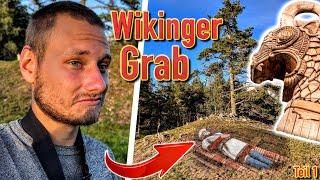 Schatzsuche am WIKINGER GRAB!! - Teil 1 (mit dem Metalldetektor auf Spurensuche)