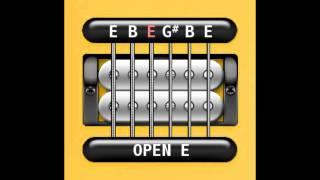 Perfect Guitar Tuner (Open E = E B E G# B E)