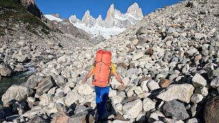 An Ascent of Mojon Rojo after Bailing from the Italian Pillar on Poincenot