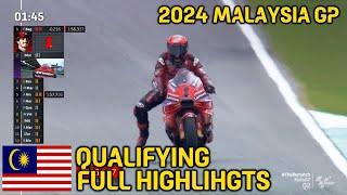  FULL HIGHLIGHTS QUALIFYING MOTOGP MALAYSIA 2024 SEPANG motogp news today, motogp hoy, motogp oggi