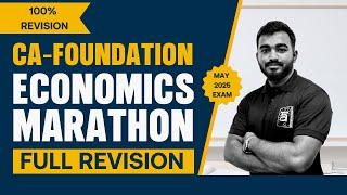 CA Foundation Economics Marathon | Full Syllabus Revision for May 2025  | ArivuPro