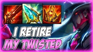 THIS TWISTED FATE GAME MADE ME RETIRE HIM - S14 Twisted Fate MID Gameplay Guide