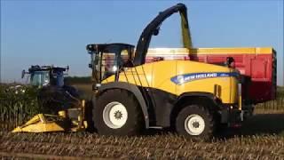 Jan Bevers mais hakselen 2019 (1) , New Holland FR 700