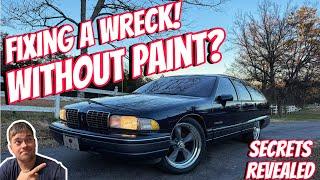 Wrecked Station Wagon Complete Transformation!