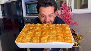عملت ميكس خطير من الكنافه و الجلاش يلا نستعد لرمضان بأحلي طبقات من الدلع