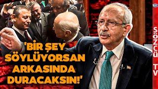 Devlet Bahçeli Özgür Özel Konuşmasını Kemal Kılıçdaroğlu'ndan Dinleyin! Muhalefeti Böyle Uyardı