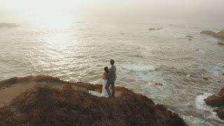 An Elopement On The Cliffs Of Big Sur California | Elopement Wedding Film