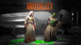 Ghostface All 8 Brutalities - MK1