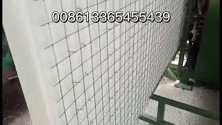 3d eps steel mesh wall panel machine EPS Core Panel System - Construction for Affordable Housing