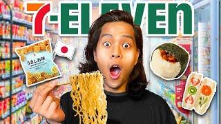 Only Eating 7/11 Food From Japan For 24 Hours