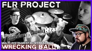 Musician Reacts to INSANE PROG JAZZ ROCK | FLR Project 'Wrecking Ball'