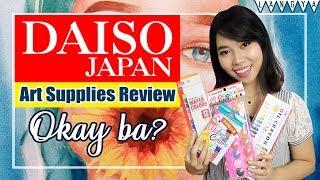 Daiso Japan Art Supplies Review | Philippines