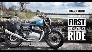 Royal Enfield Interceptor 650. First impressions #royalenfield #enfieldriders @theartisanrider472