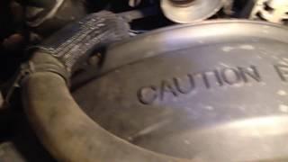Removing Radiator, fan,  & hoses GM 5.3 Vortec Engine LS vid 2
