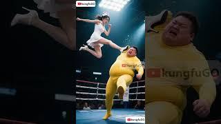 The Rude Will Be Punished!#kungfu #fight #boxing #ai