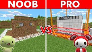 Minecraft NOOB vs PRO: SAFEST ZOMBIE SECURITY BUILD CHALLENGE