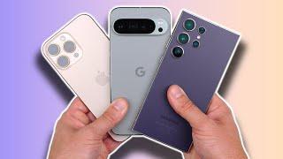 iPhone 16 Pro Max vs Pixel 9 Pro XL vs Galaxy S24 Ultra Speed Test