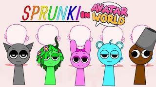 How To Make Sprunki Characters in Avatar World !! #avatarworld #sprunki #videos