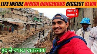 LIFE INSIDE AFRICA'S MOST DANGEROUS SLUM ( Unreal ) | Biggest Slum Area of Africa