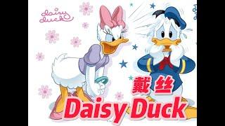 【戴丝】唐老鸭的女友戴丝设计背后的故事 Daisy Duck