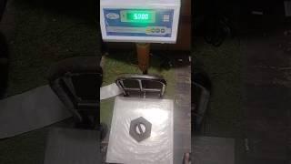 HOW TO CALIBRATE 100/50KG DIGITAL COMPUTER WEIGHT SCALE.  TARAZU WEIGHT CORRECTION