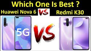 Xiaomi Redmi K30 Vs Huawei Nova 6  (5G) - Specification Comparison By Mobile Comparison Master