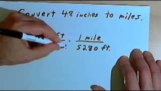 Converting between Inches, Feet, Yards and Miles 128-2.4