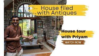 Beautiful house filled with antiques in Bangalore ft house tours with Priyam