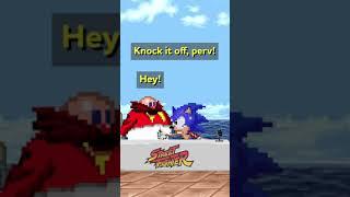 Sonic The Hedgehog Vs Street Fighter