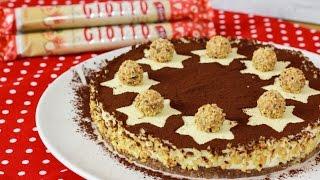 Winterliche Giotto Tiramisu Torte - Torte ohne Backen / No Bake Cake