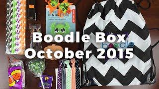 Boodle Box October 2015 Unboxing - Little Girls Subscription Box