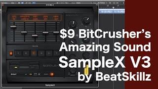 $9 Bitcrusher's Amazing sound | SampleX V3 by BeatSkillz