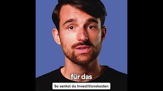 Investiere clever - spare Kosten 