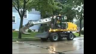 Gradall Hydraulic Excavators Capabilities Demonstration