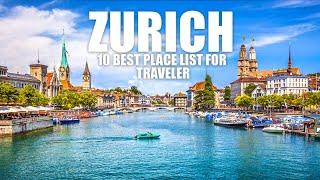 Zurich Beyond the Postcards Discovering its 10 Best Place