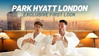 We Were The First Guests EVER at This 5 Star Hotel! Park Hyatt London River Thames Exclusive Tour