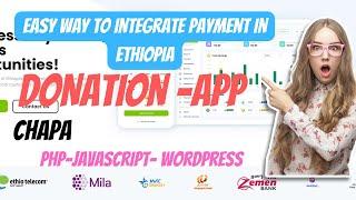 How to Integrate Chapa Payment Gateway for Donation App | Step-by-Step Tutorial|LARAVEL-PHP|