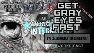 Get Gray Eyes Fast! Change Your Eye Color (Biokinesis Binaural Beats Healing Frequency Music)