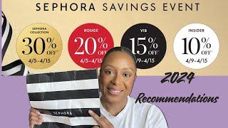 Sephora Spring Savings Event 2024 Recommendations