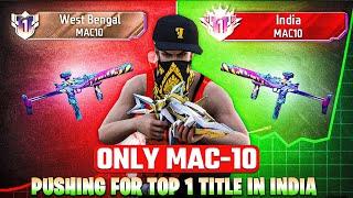 Pushing Top 1 in MAC10 | Solo Br Rank Weopon Glory Push | Ep-7