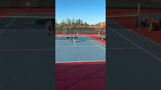 Doubles tennis at its finest #shorts #tennis
