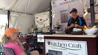 Kitchen Craft Cookware demonstration featuring Mark Temares